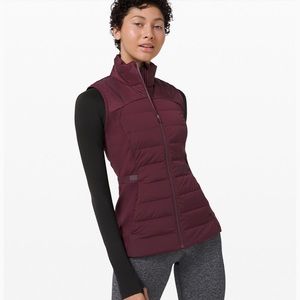 NWT LuLulemon Down for it all Vest sz 4
